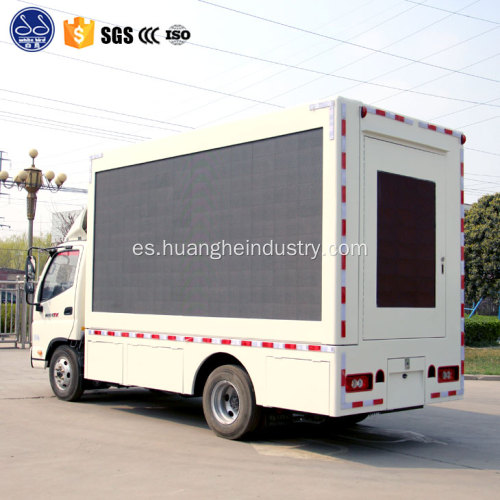 dongfeng led street show stage truck para la venta